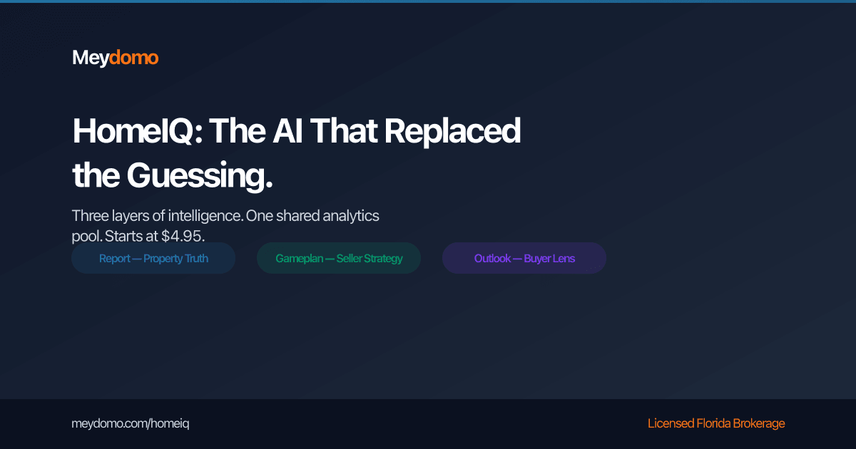 HomeIQ — The AI That Knows Your Home Better Than Any Estimate | Meydomo